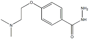 4-[2-(dimethylamino)ethoxy]benzohydrazide