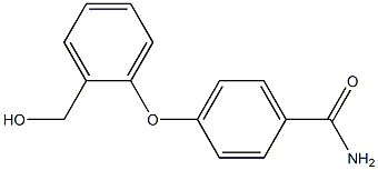  4-[2-(hydroxymethyl)phenoxy]benzamide