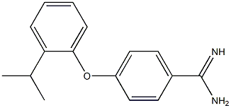  4-[2-(propan-2-yl)phenoxy]benzene-1-carboximidamide