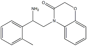 4-[2-amino-2-(2-methylphenyl)ethyl]-3,4-dihydro-2H-1,4-benzoxazin-3-one