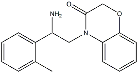 4-[2-amino-2-(2-methylphenyl)ethyl]-3,4-dihydro-2H-1,4-benzoxazin-3-one|