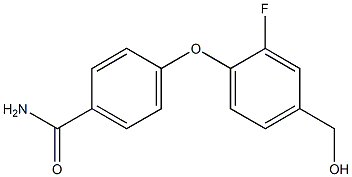 4-[2-fluoro-4-(hydroxymethyl)phenoxy]benzamide