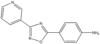 4-[3-(pyridin-3-yl)-1,2,4-oxadiazol-5-yl]aniline