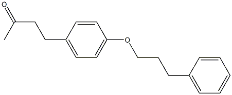 4-[4-(3-phenylpropoxy)phenyl]butan-2-one