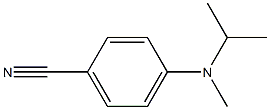 4-[methyl(propan-2-yl)amino]benzonitrile 结构式