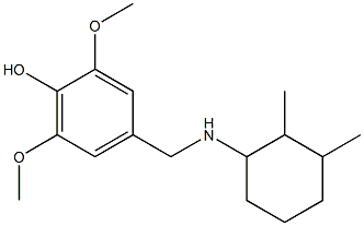 4-{[(2,3-dimethylcyclohexyl)amino]methyl}-2,6-dimethoxyphenol