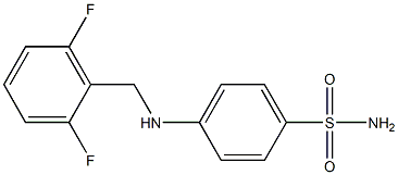 4-{[(2,6-difluorophenyl)methyl]amino}benzene-1-sulfonamide