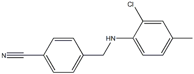 4-{[(2-chloro-4-methylphenyl)amino]methyl}benzonitrile