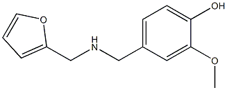 4-{[(2-furylmethyl)amino]methyl}-2-methoxyphenol|