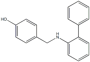 4-{[(2-phenylphenyl)amino]methyl}phenol