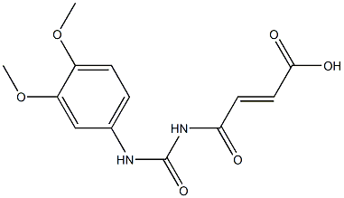 4-{[(3,4-dimethoxyphenyl)carbamoyl]amino}-4-oxobut-2-enoic acid