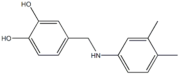 4-{[(3,4-dimethylphenyl)amino]methyl}benzene-1,2-diol