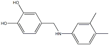 4-{[(3,4-dimethylphenyl)amino]methyl}benzene-1,2-diol