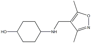 4-{[(3,5-dimethyl-1,2-oxazol-4-yl)methyl]amino}cyclohexan-1-ol|