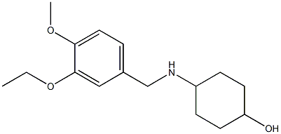 4-{[(3-ethoxy-4-methoxyphenyl)methyl]amino}cyclohexan-1-ol Structure