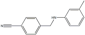 4-{[(3-methylphenyl)amino]methyl}benzonitrile