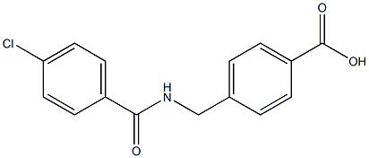 4-{[(4-chlorophenyl)formamido]methyl}benzoic acid|