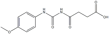 4-{[(4-methoxyphenyl)carbamoyl]amino}-4-oxobutanoic acid