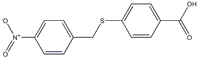 4-{[(4-nitrophenyl)methyl]sulfanyl}benzoic acid