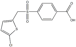 4-{[(5-chlorothiophen-2-yl)methane]sulfonyl}benzoic acid