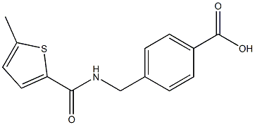 4-{[(5-methylthiophen-2-yl)formamido]methyl}benzoic acid