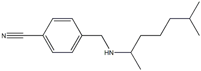 4-{[(6-methylheptan-2-yl)amino]methyl}benzonitrile