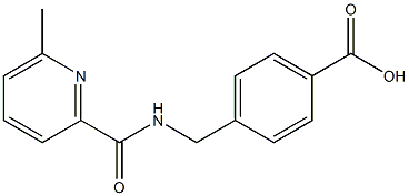 4-{[(6-methylpyridin-2-yl)formamido]methyl}benzoic acid