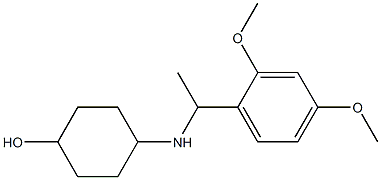 4-{[1-(2,4-dimethoxyphenyl)ethyl]amino}cyclohexan-1-ol