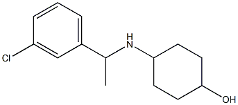 4-{[1-(3-chlorophenyl)ethyl]amino}cyclohexan-1-ol