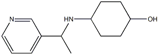 4-{[1-(pyridin-3-yl)ethyl]amino}cyclohexan-1-ol 结构式