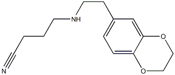 4-{[2-(2,3-dihydro-1,4-benzodioxin-6-yl)ethyl]amino}butanenitrile