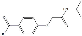 4-{[2-(isopropylamino)-2-oxoethyl]thio}benzoic acid|