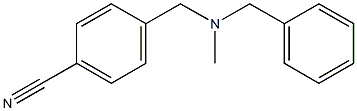 4-{[benzyl(methyl)amino]methyl}benzonitrile