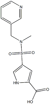 4-{[methyl(pyridin-3-ylmethyl)amino]sulfonyl}-1H-pyrrole-2-carboxylic acid