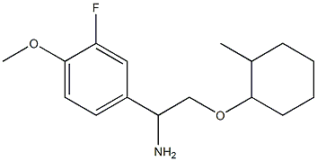  4-{1-amino-2-[(2-methylcyclohexyl)oxy]ethyl}-2-fluoro-1-methoxybenzene