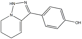 4-{5H,6H,7H,8H-[1,2,4]triazolo[3,4-a]pyridin-3-yl}phenol Structure