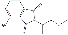  4-amino-2-(1-methoxypropan-2-yl)-2,3-dihydro-1H-isoindole-1,3-dione