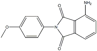 4-amino-2-(4-methoxyphenyl)-2,3-dihydro-1H-isoindole-1,3-dione Structure