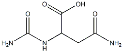 4-amino-2-[(aminocarbonyl)amino]-4-oxobutanoic acid