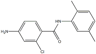 4-amino-2-chloro-N-(2,5-dimethylphenyl)benzamide Struktur