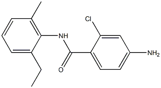 4-amino-2-chloro-N-(2-ethyl-6-methylphenyl)benzamide