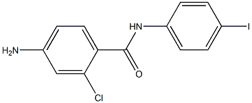 4-amino-2-chloro-N-(4-iodophenyl)benzamide Structure