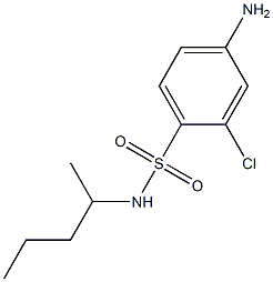 4-amino-2-chloro-N-(pentan-2-yl)benzene-1-sulfonamide