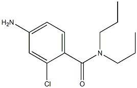 4-amino-2-chloro-N,N-dipropylbenzamide Structure