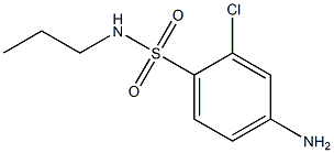 4-amino-2-chloro-N-propylbenzene-1-sulfonamide