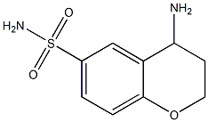 4-amino-3,4-dihydro-2H-1-benzopyran-6-sulfonamide