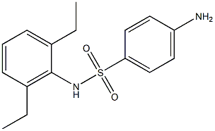 4-amino-N-(2,6-diethylphenyl)benzene-1-sulfonamide