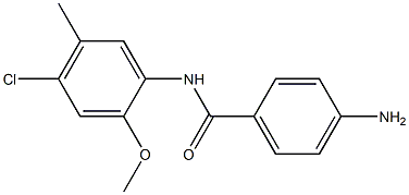 4-amino-N-(4-chloro-2-methoxy-5-methylphenyl)benzamide