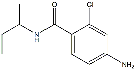 4-amino-N-(sec-butyl)-2-chlorobenzamide Structure