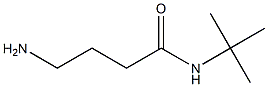4-amino-N-(tert-butyl)butanamide,,结构式